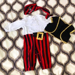Halloween pirate toddler boy 18-24 mo